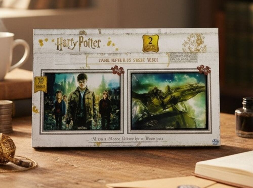 Harry Potter Lenticular 3D Puzzles 500 Piece Twin Pack 24x18" NEW Sealed